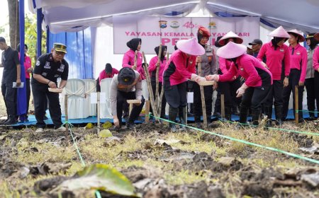 Polres Bojonegoro Dorong Swasembada Pangan dengan Kebun Jagung