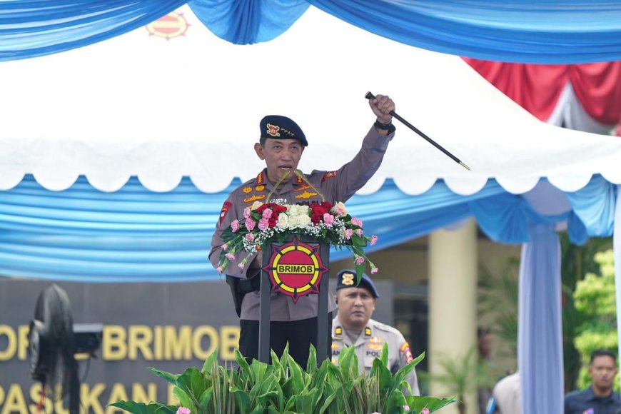 Kapolri Buka Rakernis Brimob 2026, Tekankan Kesiapsiagaan