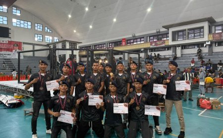 Brimob Jatim Dominasi Kejurprov MMA Surabaya dengan 4 Emas