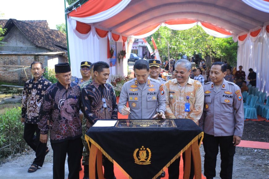Jembatan Merah Putih Presisi Diresmikan, Akses Warga Lebih Aman