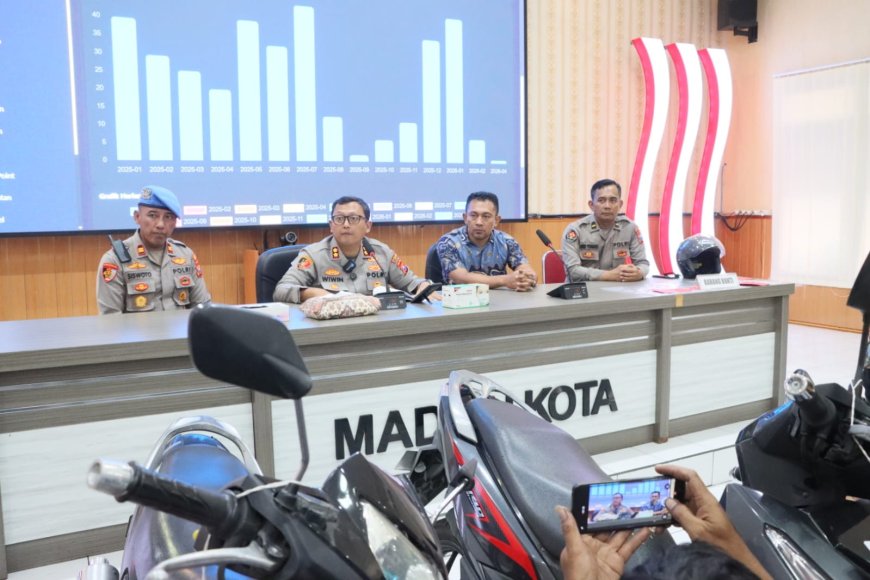 Dua Kasus Curanmor Berhasil Diungkap Polisi