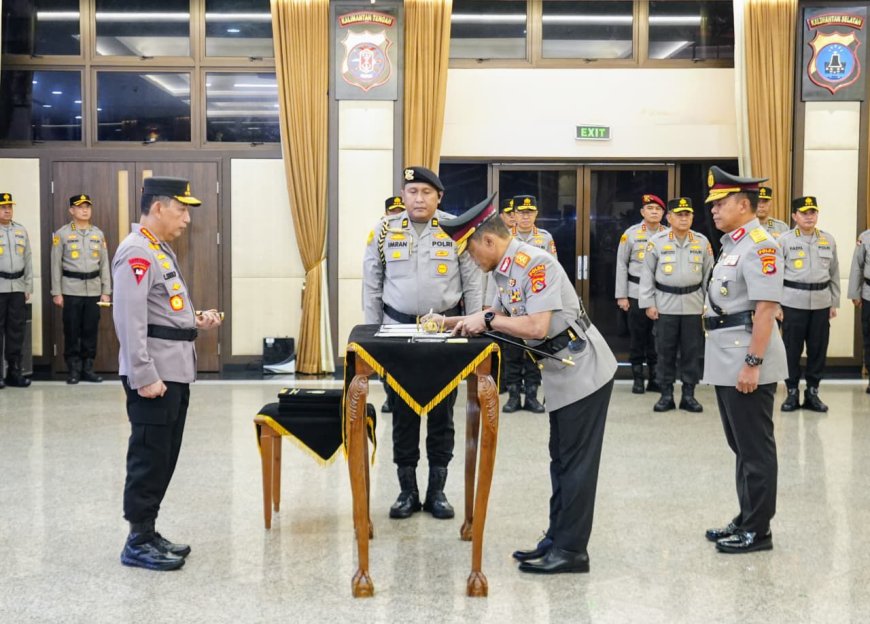 Sejumlah PJU Mabes Polri dan Kapolda Resmi Sertijab