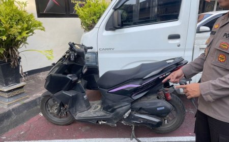 Dua Tersangka Curanmor Berhasil Diamankan Polres Malang