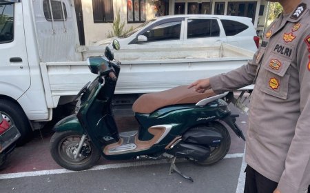 Polres Malang Ringkus Dua Pelaku Curanmor di Ngajum