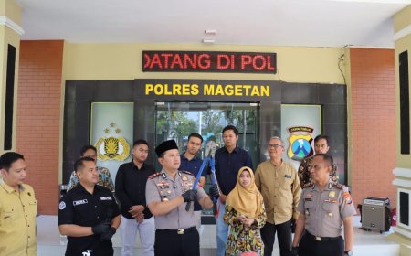 Polres Magetan Hadirkan Rasa Aman melalui Pengungkapan Kasus Kejahatan