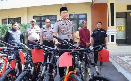 Tim URC Berhasil Menghentikan Aksi Komplotan Pencurian Sepeda