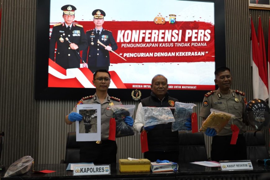 Pelaku Jambret Perhiasan Berhasil Diringkus Tim Kepolisian