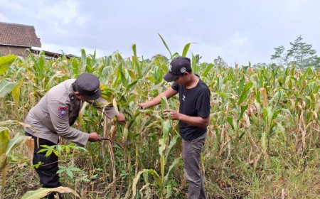 Polres Malang Konsisten Kawal Program Ketahanan Pangan Nasional 